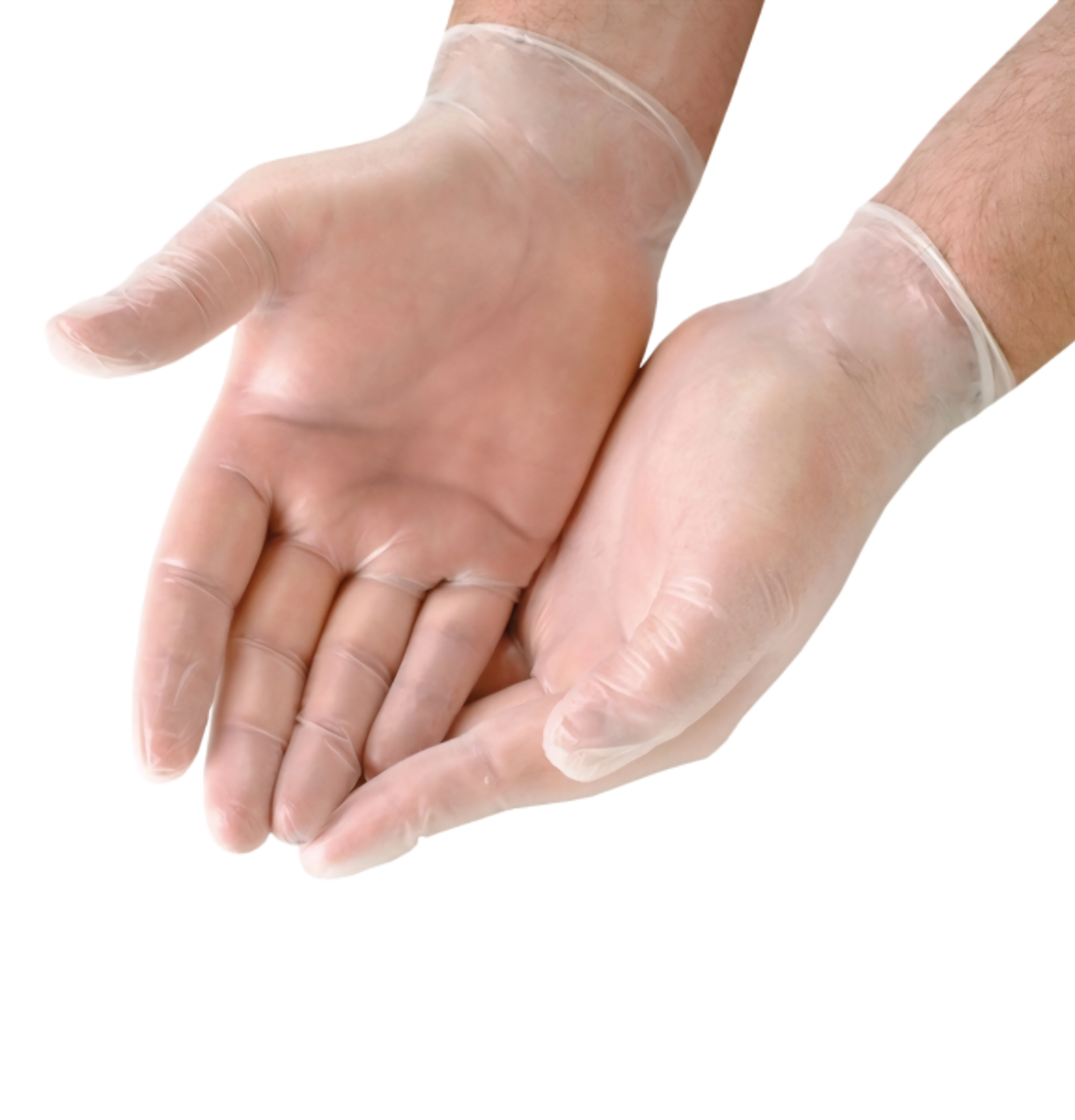 Clear Gloves (S/M/L) × 100